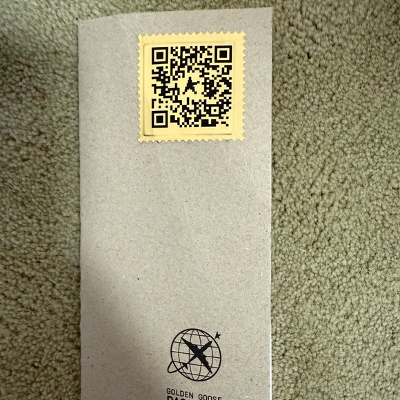 Golden Goose White Sneakers with glitter Star - Picture 5 of 9